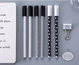 Polka Gel Pen - Set Of 3