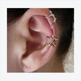 Hot Silver / Gold Earrings Ear Climbing Man