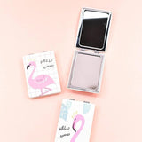 Hello Flamingo - Compact Mirror