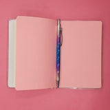 Glittery Water In Soft Cover Floral Journal