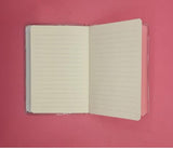 Glittery Water In Soft Cover Floral Journal