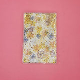 Glittery Water In Soft Cover Floral Journal
