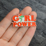 Girl Power Enamel Pin