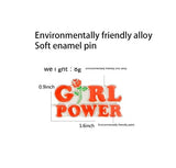 Girl Power Enamel Pin