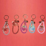 Glitter Heart Key Chains
