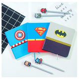 Avengers -Batman -Superman -Spiderman Super Heroes - Stationery Set