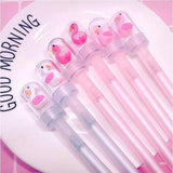 Cute Outer Space Flamingo Gel Pen
