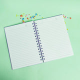 Holo Confetti Hardcover Spiral Journal