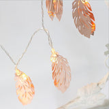 Gold Feather Metal Fairy Light