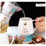 Gold Plated Love Queen - Ceramic Mug