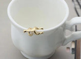Hot Silver / Gold Earrings Ear Climbing Man