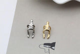 Hot Silver / Gold Earrings Ear Climbing Man
