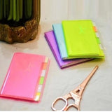 Paris Eiffel Tower Neon Pocket Notebook Journal