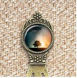 Life Tree Pendant Space Galaxy Bookmark