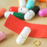 Secret Message In Cute Capsules Set Of 5