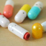 Secret Message In Cute Capsules Set Of 5