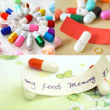 Secret Message In Cute Capsules Set Of 5