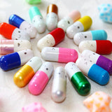 Secret Message In Cute Capsules Set Of 5