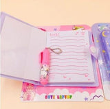 Queen Unicorn Pocket Notebook Journal with Ball Pen