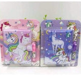 Queen Unicorn Pocket Notebook Journal with Ball Pen