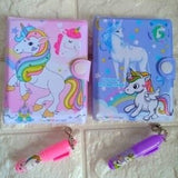 Queen Unicorn Pocket Notebook Journal with Ball Pen