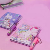 Queen Unicorn Pocket Notebook Journal with Ball Pen
