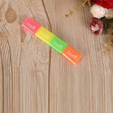 Rainbow Fluorescent Jelly Eraser