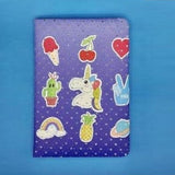 Hippie Unicorns Soft Cover Journal