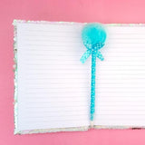 Rainbow Sequin Unicorn - Stationery Set