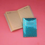 Happiness Glitter Pocket Notebook Journal