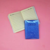Happiness Glitter Pocket Notebook Journal