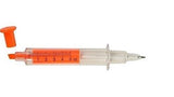 Syringe Highlighter + Ballpoint Pen Dual Sided