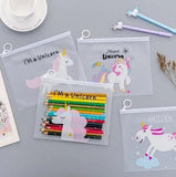 Unicorn Pencil Case Pouch Water Resistant