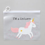 Unicorn Pencil Case Pouch Water Resistant