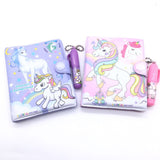 Queen Unicorn Pocket Notebook Journal with Ball Pen