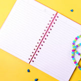 Holo Confetti Hardcover Spiral Journal